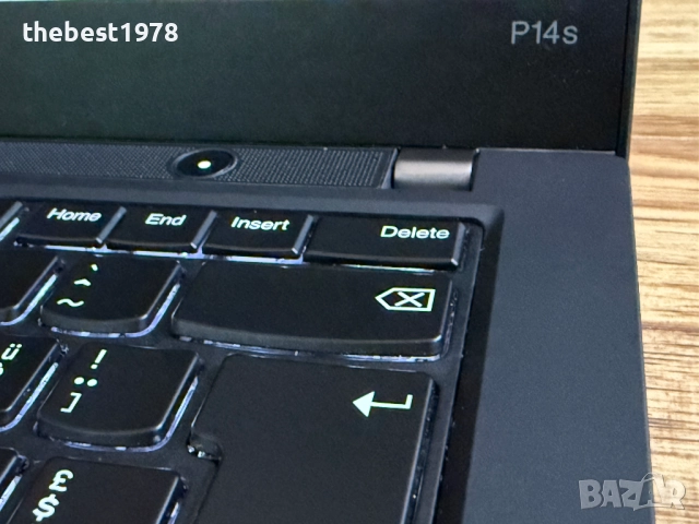 Lenovo P14s Touch`Core i7-10610U/24GB RAM/512GB SSD/Nvidia P520/Бат 10ч, снимка 2 - Лаптопи за работа - 52372187