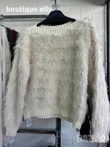 дамска пухена блуза, снимка 7 - Блузи с дълъг ръкав и пуловери - 52172205