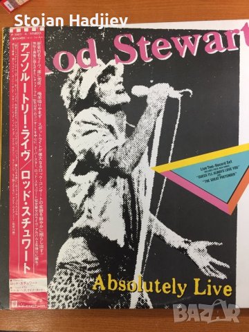 ROD STEWART-Absolutely Live,2xLP,made in Japan