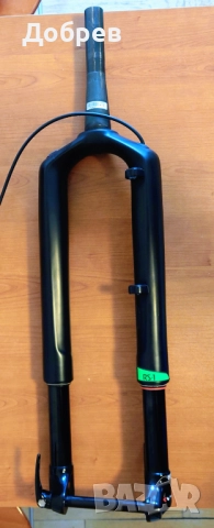 Вилка карбон RS1 RockShox 29", ход 110mm, Push Remote с Gate control, Rebound, с вкл. ос и команда, снимка 9 - Части за велосипеди - 52469478