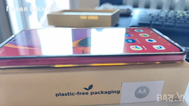 Продавам перфектен дамски телефон Моторола/Motorola moto g84 5G, снимка 5 - Motorola - 55981171