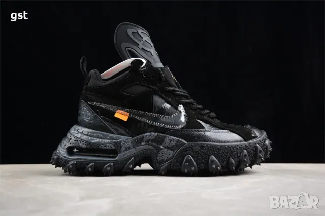 Уникални Редки Original version OFF-WHITE x Nike ACG Air Terra Forma Маратонки Кецове Дизайнерски , снимка 2 - Маратонки - 50231053