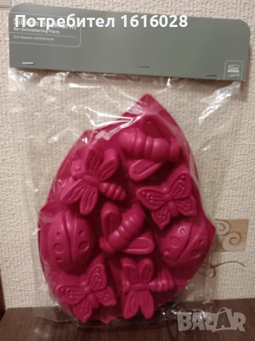 Силиконов молд с пеперуди,калинки., снимка 8 - Форми - 50717444