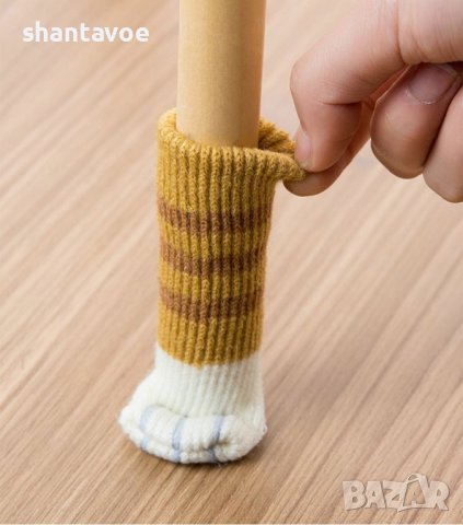 Протектори за краката на маса / стол – котешки лапи