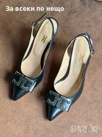 Дамски обувки на ток Elisabetta Franchi - 2 налични цвята Код D1457, снимка 6 - Дамски обувки на ток - 48244356