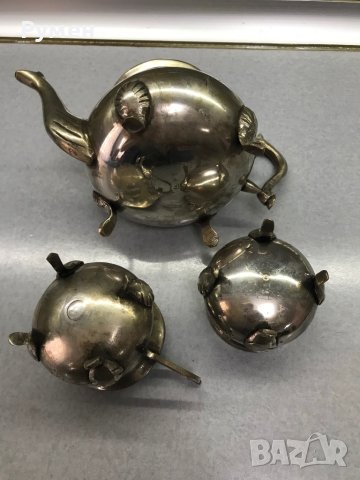 Посребрен сервиз, снимка 6 - Сервизи - 44460063