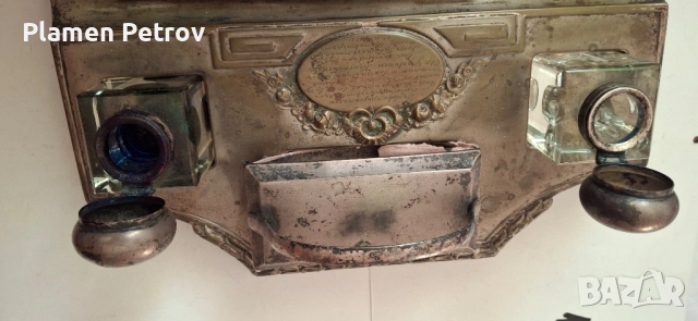 стара мастилница , снимка 2 - Антикварни и старинни предмети - 51788490