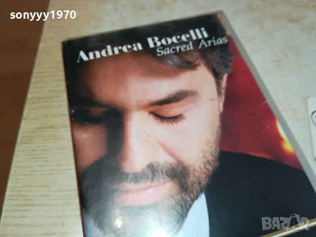 ANDREA BOCELLI-VHS VIDEO ORIGINAL TAPE 1703241604, снимка 5 - Други музикални жанрове - 44807340