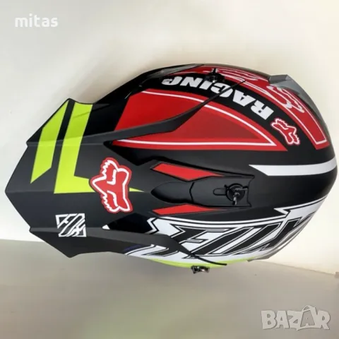 Кросова каска FOX, Full Face, DOT - Size: L - Вело, Мото, Скутер, Бъги, снимка 8 - Аксесоари за велосипеди - 47280976