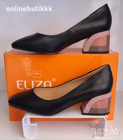 Елегантни дамски обувки на ток Българско производство , снимка 1