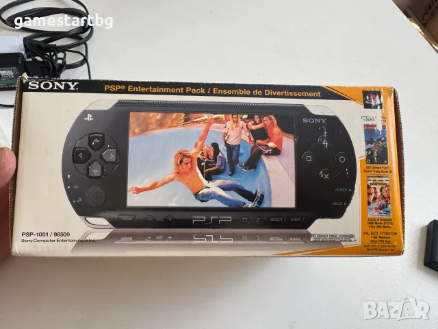 PSP 1001 с оригинална кутия , снимка 11 - PlayStation конзоли - 56040131