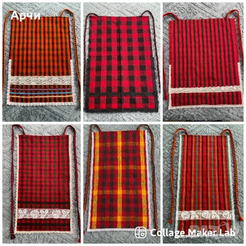 Родопски престилки от автентични платове, снимка 12 - Антикварни и старинни предмети - 53191204