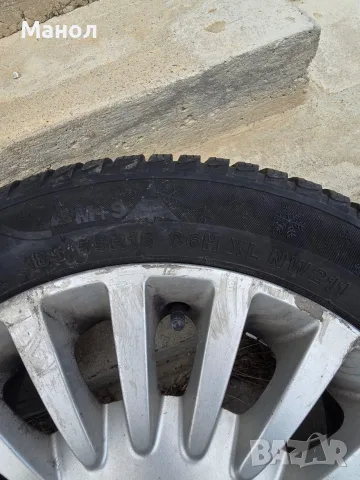 Алуминиеви джанти 15 цола с гуми 185/55 R15 – комплект 4 броя, снимка 4 - Гуми и джанти - 55961607