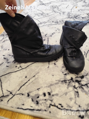 Боти естествена кожа 
