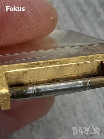 Мъжки механичен часовник Слава - 20 микрона позлата, снимка 6 - Антикварни и старинни предмети - 52695406