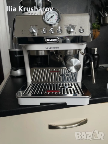 Кафемашина Delonghi LaSpecialista ARTE  EC9155.W, снимка 9 - Кафемашини - 53718018