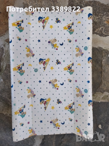 Бебешка твърда подложка за повиване, вана и сапунерка , снимка 2 - За банята - 52797765