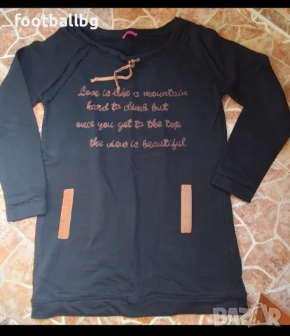 Сет от два дамски суичъра туники 🔝❤️ XL размер НАМАЛЕНИ на 50 лв, снимка 3 - Туники - 47604442