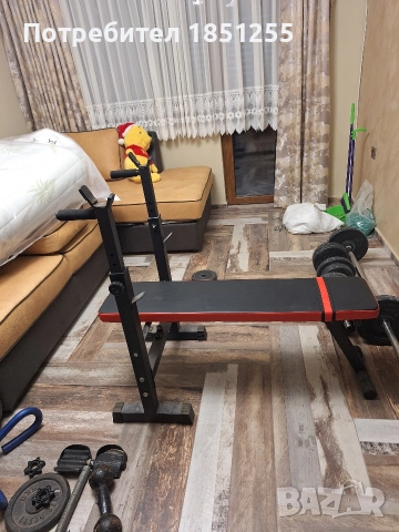 Сгъваема лежанка с регулиране на височината и ъгала, снимка 4 - Фитнес уреди - 52881094