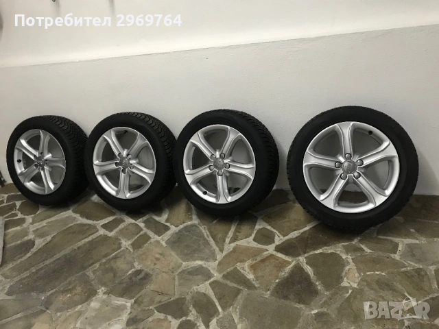 джанти с гуми audi 17 