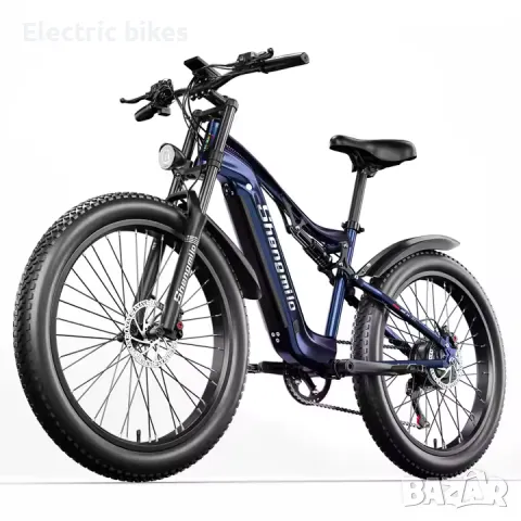 Електрически велосипед SHENGMILO MX03 Bafang 500W, 17.5Ah/48V, 26", снимка 5 - Велосипеди - 48323931