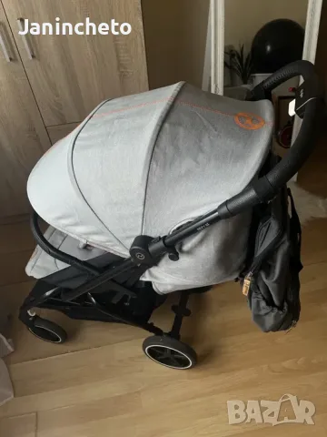 Количка Cybex Eezy S+ 2 Lava Grey + Подарък раница Chipolino, снимка 8 - Детски колички - 55890580