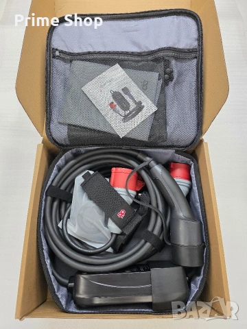 11kW 2-в-1 мобилна зарядна станция dé, Type 2, 10м, CEE 16A + шуко, снимка 12 - Аксесоари и консумативи - 53445935