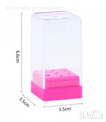 КОМПЛЕКТ ОТ 7 НАКРАЙНИКА ЗА ЕЛЕКТРИЧЕСКА ПИЛА ЗА НОКТИ В КУТИЙКА - код 3187, снимка 6 - Продукти за маникюр - 33888093