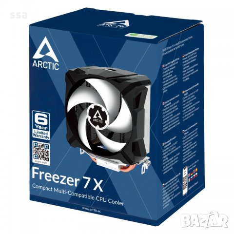 Arctic Охлаждане Freezer 7X - LGA1700/1200/AM4, снимка 7 - Други - 35974114