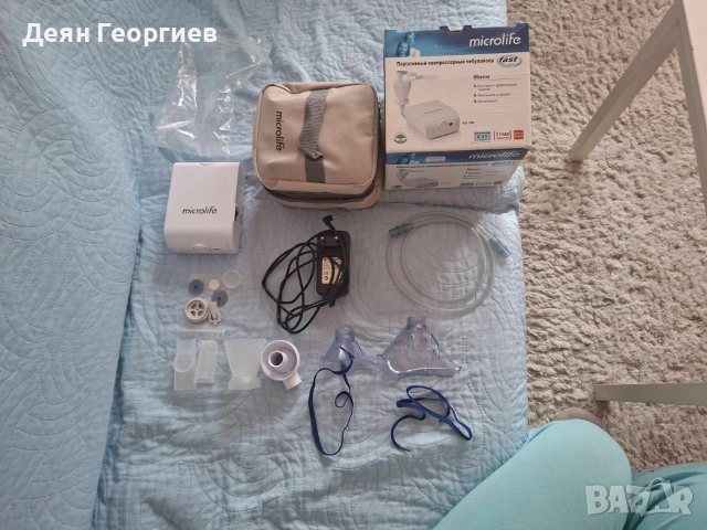 Продавам мини инхалатор Microlife NEB 1000, снимка 2 - Други - 53571689