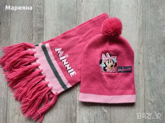 шапка и шалче мини маус