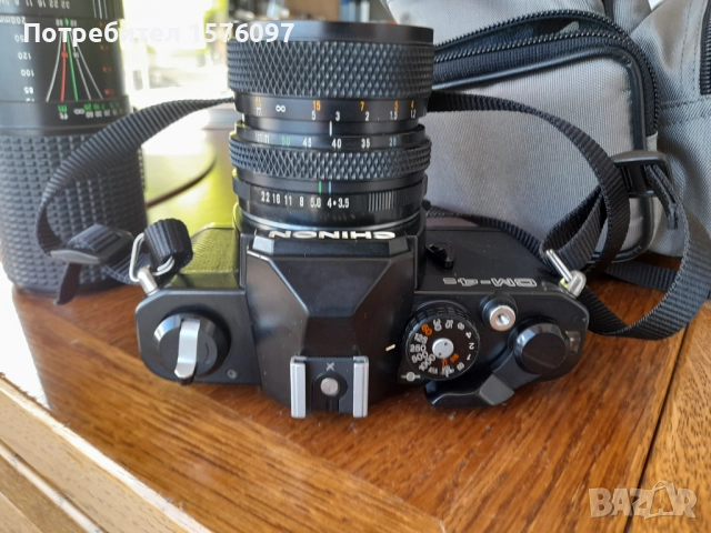 Фотоапарат Chinon CM-4s и 2 обектива Chinon 28-50mm Super Paragon 75-200mm, снимка 7 - Фотоапарати - 52959186