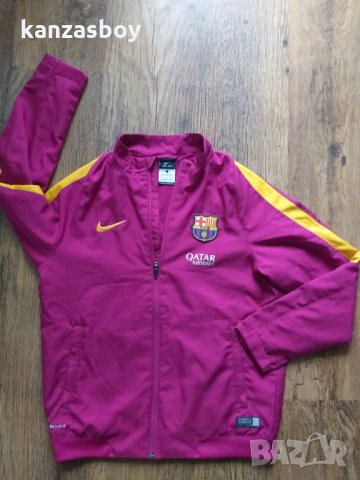  Nike FC Barcelona - страхотно юношеско горнище  КАТО НОВО , снимка 4 - Детски анцузи и суичери - 35708429