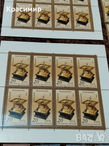 ПОЩЕНСКИ МАРКИ ГДР. , снимка 3 - Филателия - 53012010