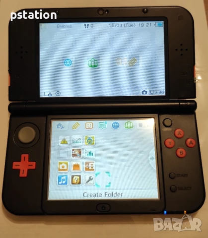 Nintendo New 3DS XL оранжева конзола , снимка 2 - Nintendo конзоли - 51345843