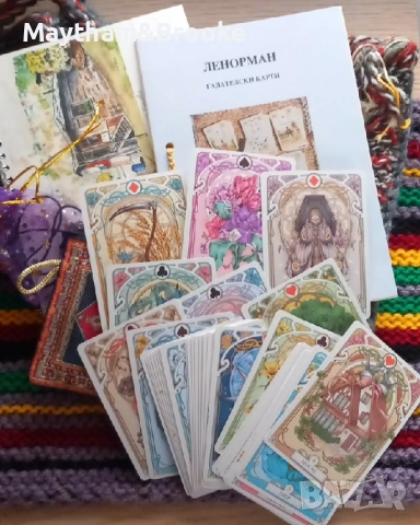 Уникална колода карти Ленорман