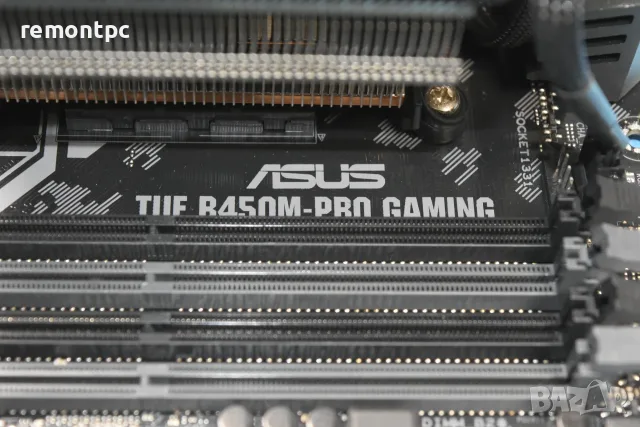 ASUS TUF B450M-PRO GAMING + Ryzen 7 2700X + AMD Cooler 8 ядра / 16 нишки, снимка 5 - Дънни платки - 56130846
