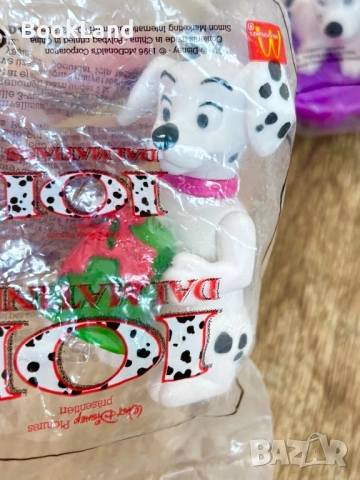 22 броя винтидж неразопаковани играчки от McDonald’s 101 далматинци , снимка 18 - Колекции - 52342017