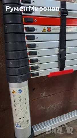 Продавам разтегателна телескопична стълба., снимка 7 - Индустриална техника - 50482713