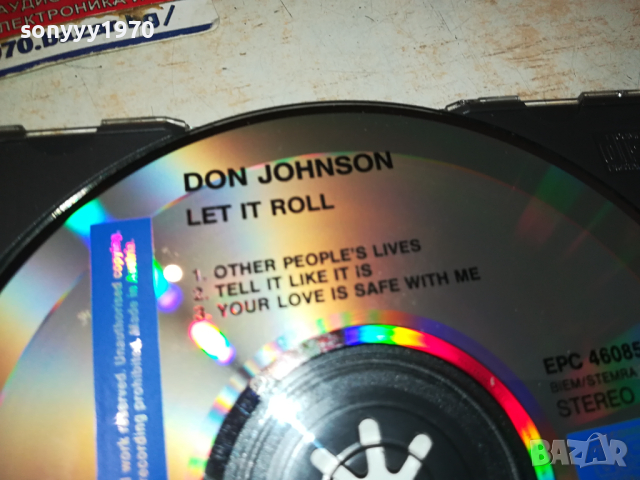 DON JOHNSON CD 0803241708, снимка 13 - CD дискове - 44671411