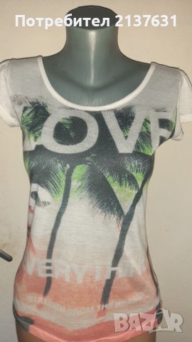 ДАМСКА  ТЕНИСКА  - Размер S , снимка 1