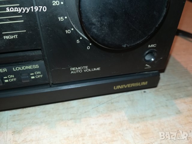 UNIVERSUM STEREO AMPLI 1101211925, снимка 8 - Ресийвъри, усилватели, смесителни пултове - 34429746