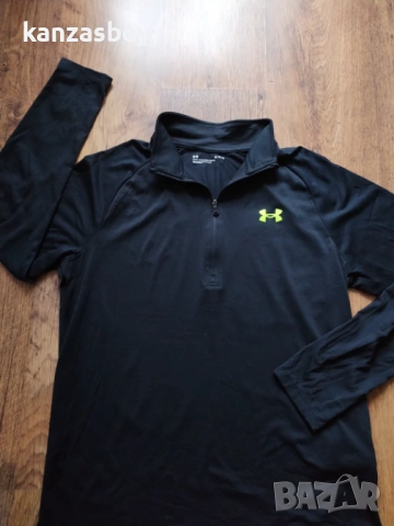 Under Armour TECH 2.0 1/2 ZIP - страхотна мъжка блуза КАТО НОВА М, снимка 7 - Блузи - 53236149