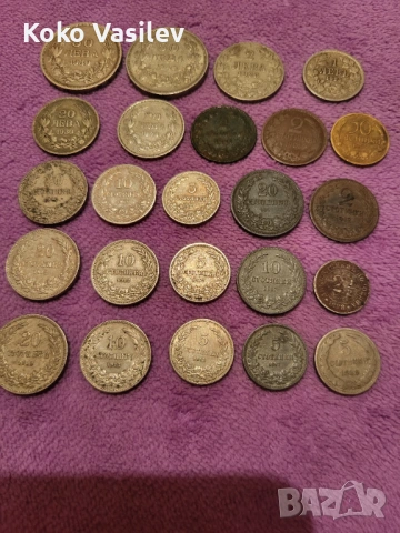 Предлагам лот монетки 1881-1940, снимка 6 - Нумизматика и бонистика - 53685708