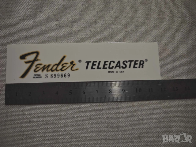 Ваденка Fender Telecaster Made in USA