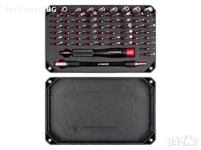 Комплект прецизни инструменти PARKSIDE® / 66 части, снимка 4 - Други инструменти - 41624959