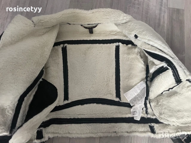 зимно кожено яке, снимка 6 - Якета - 51081111