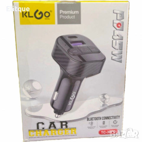 Автомобилно зарядно KLGO TC-30PD