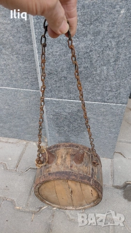 дървена бъклица,, снимка 3 - Декорация за дома - 53444554