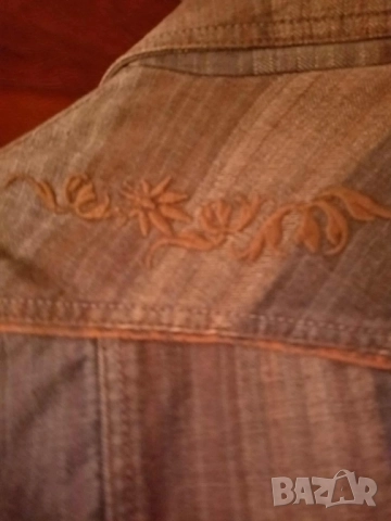 Дамско дънково сако